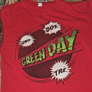 Anvil Vibrant Red Graphic Tee